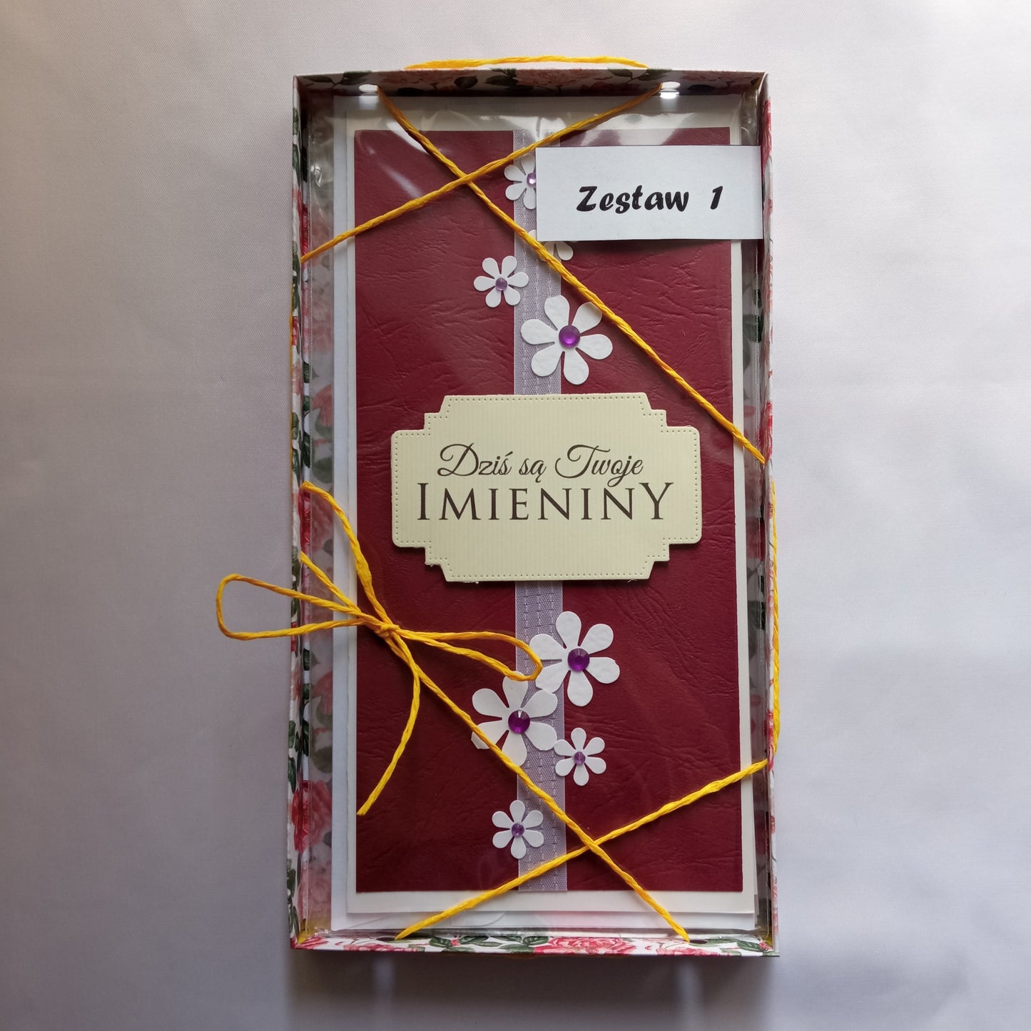 Kartki Na Imieniny Zestaw 1