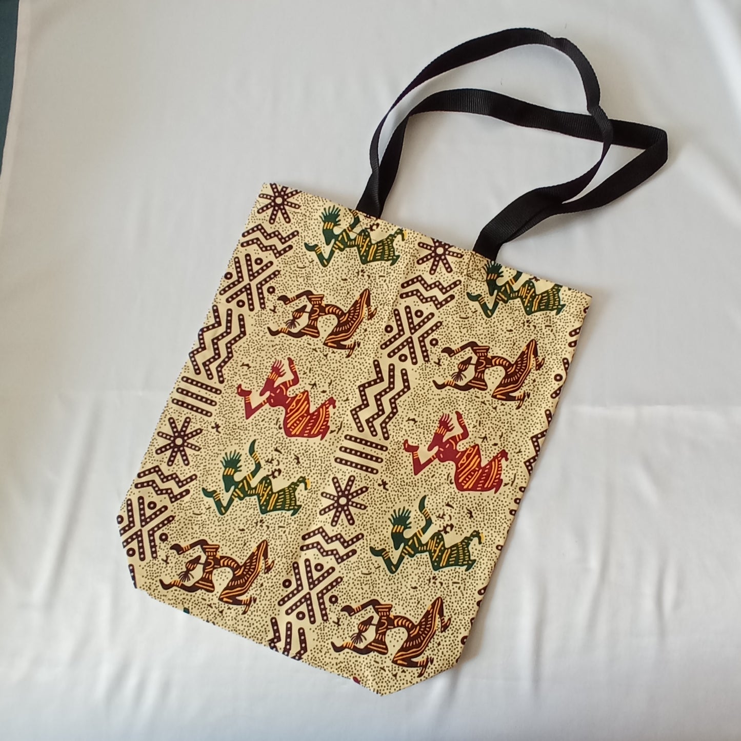 Torba Bawełniana Z Tkaniny Kente